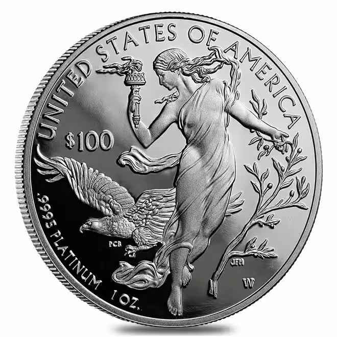 1 oz Proof Platinum American Eagle in Cap - Random Year