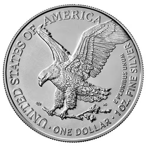 2025 1 oz Silver American Eagle $1 Coin BU